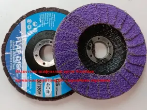 Круг лепестковый усиленный керамический WorkMan Long life P40