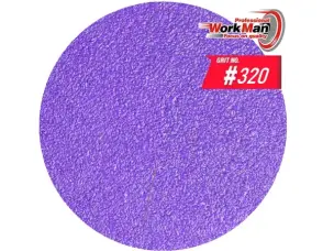 Круг на липучці WorkMan Ceramic 125мм P320 для фінішного шліфування