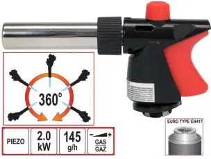 Пальник цанговий на балон PRO 2kW