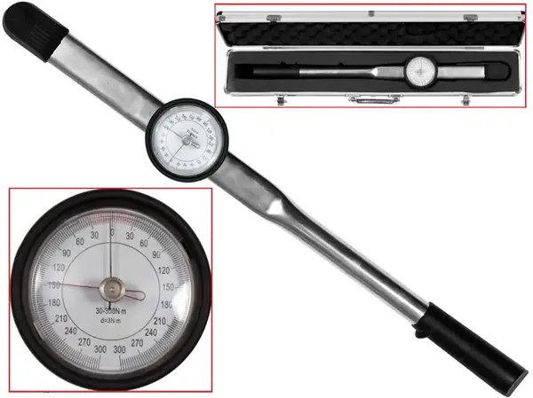 Ключ стрілочний динамометричний 1/2'' 30-300 Нм