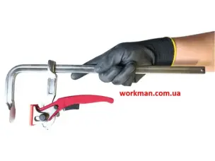 Струбцина швидкозатискна важільна WorkMan Lever 80х300 мм