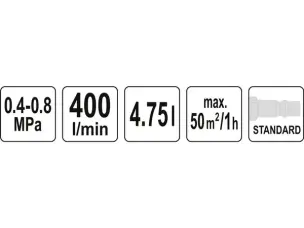 Пневмоковш для штукатурки 4,75л
