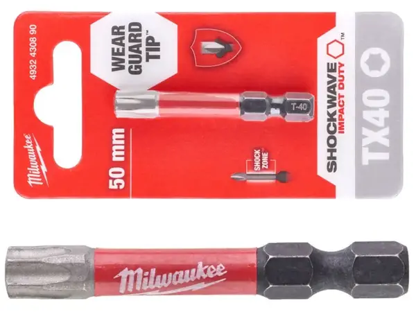 Ударна біта Milwaukee Shockwave 50мм TX40