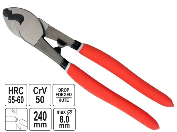 Кабелерезы ручные CrV50 240мм