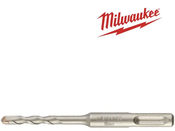 Бур Milwaukee SDS+ 6x110 мм по бетону (2-ріжучий)