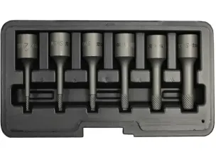 Екстрактори болтів 6 шт 3/8" сталь 8660 (2-10 мм)