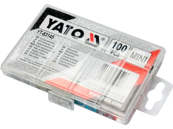 Набор предохранителей для автомобиля Yato YT-83145