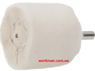 Полірувальна насадка на дриль WorkMan Muslin-40х40