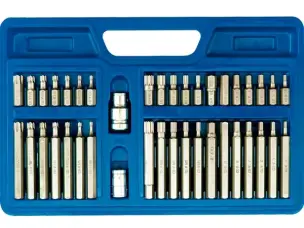 Набор из 40 вставок бит Torx, Spline, Hex Vorel