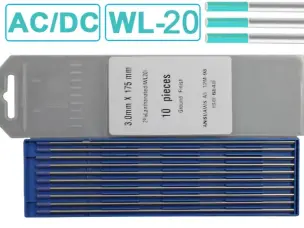 Вольфрамовый электрод WL-20 3.0 мм (Синий) универсальный AC/DC