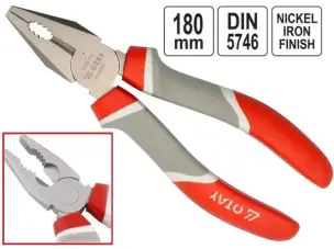 Плоскогубцы комбинированные CrV 180мм
