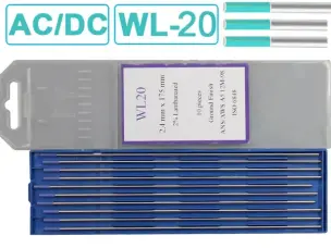Вольфрамовий електрод WL-20 2,4 мм (синій) універсальний AC/DC