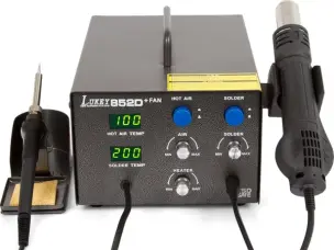 Термовоздушная паяльная станция Luckey 852D+FAN
