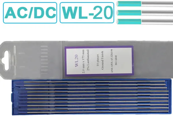 Вольфрамовый электрод WL-20 2.0 мм (Синий) универсальный AC/DC