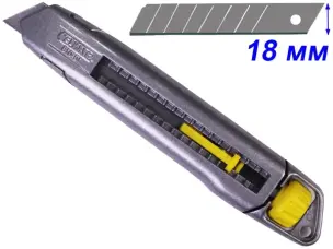Сегментный строительный нож 18мм Stanley