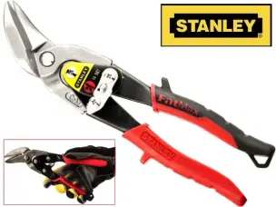 Ножиці по металу ліві Stanley 250мм