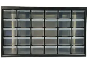 Органайзер вертикальный 30 ячеек 36.5x15.5x22.5 см