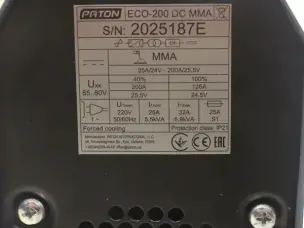 Сварочный инвертор Paton ECO-200 (200А, работа от 160В)