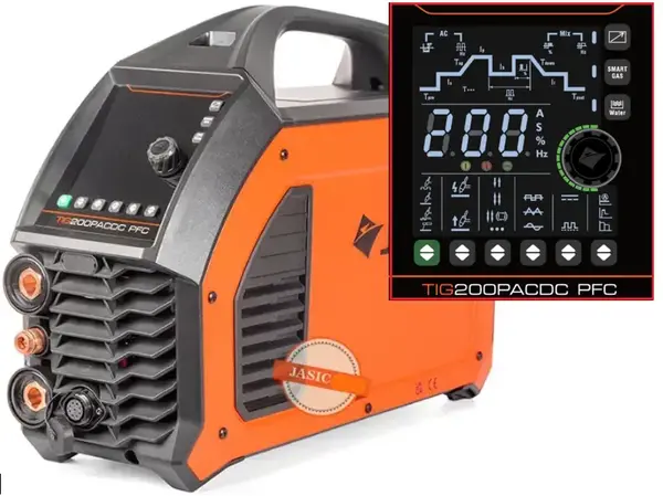 Аргоновый сварочный аппарат Jasic TIG-200P AC/DC PFC (E2S22) EVO20