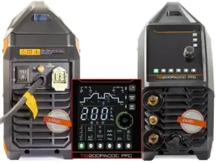 Аргоновый сварочный аппарат Jasic TIG-200P AC/DC PFC (E2S22) EVO20