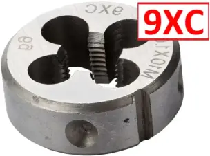 Плашка 9ХС М10х1мм