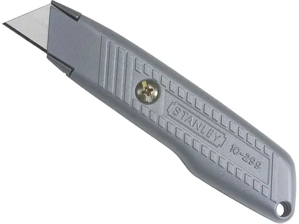 Нож выдвижной строительный трапеция 136мм Stanley