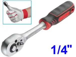 Ключ трещотка CrV 45z 1/4″