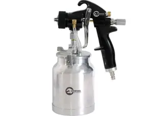 Краскопульт пневматический Intertool PT-0214 HVLP 1.5 мм с нижним баком