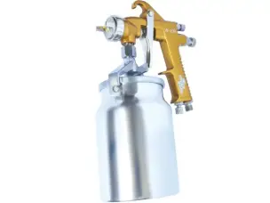 Краскопульт пневматический Intertool PT-0221 HP 1,4 мм нижний бак