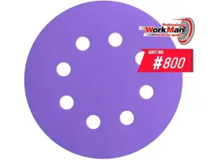Круг на липучке P800 WorkMan Ceramic 125мм (полировочный)