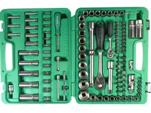 Набор головок Toptul 108 предметов 1/2" и 1/4" Cr-V