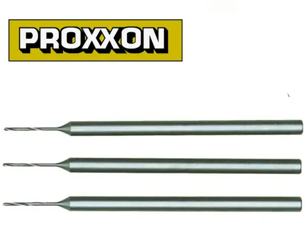 Сверла спиральные Proxxon 0.8 мм HSS хвостовик 2.35 мм