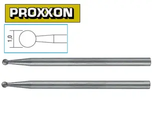Алмазные боры для гравера Proxxon Сфера 1 мм 2 шт