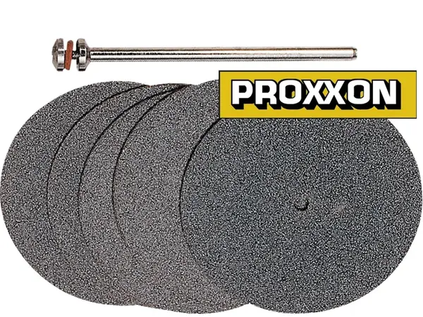 Отрезные неармированные диски для гравера Proxxon 38x0.7 мм 5 шт