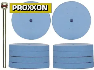 Насадки силіконові для гравера Proxxon 22 мм дискові 10 шт