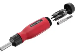 Битодержатель отвёртка с насадками 13-в-1 Intertool
