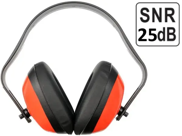 Рабочие наушники 25 dB строительные (SNR 25 дБ) облегченные