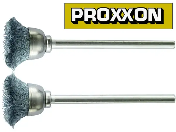 Щетки чашечные стальные для гравера Proxxon 13 мм