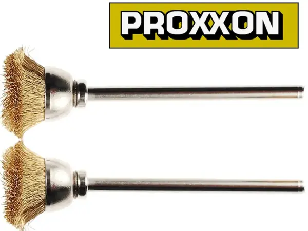 Щетки чашечные латунные для гравера Proxxon 13 мм