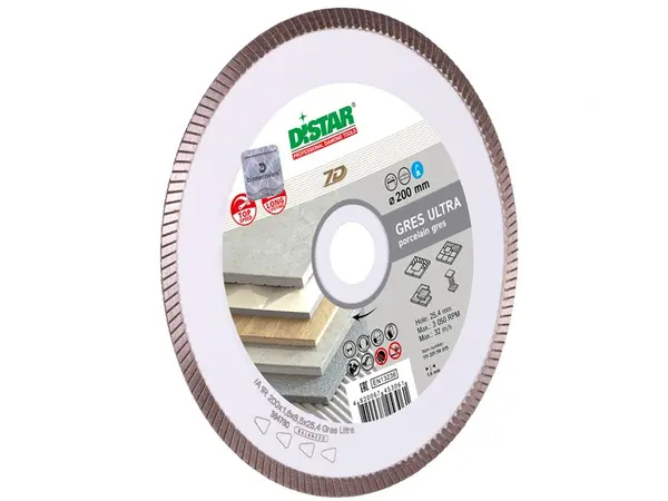 Диск алмазный 200 мм Distar 1A1R Gres Ultra