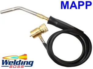 Газовий пальник для MAPP-газу зі шлангом 1.45 м (CGA600)