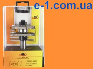 Пазошиповая комбинированная фреза Глобус 3523set d12 для ручного фрезера