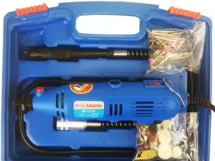 Гравер BauMaster GM-2310F (200 Вт) з гнучким валом та насадками