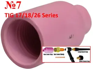 Сопло керамическое №7 для газовой линзы TIG 17/18/26