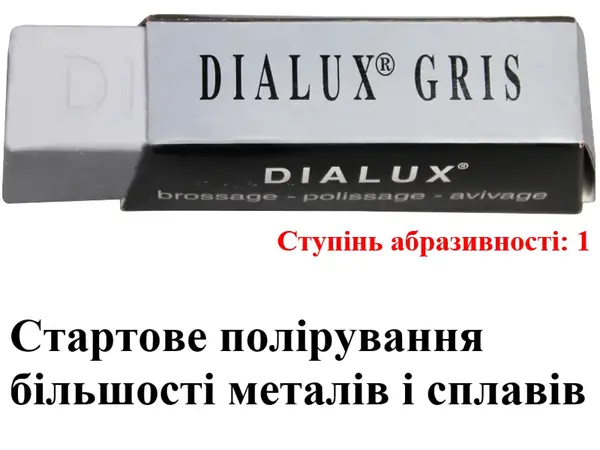 Полировальная паста Dialux серая