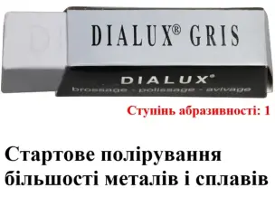 Полировальная паста Dialux серая