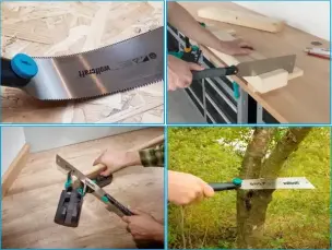 Японская ножовка по дереву Wolfcraft