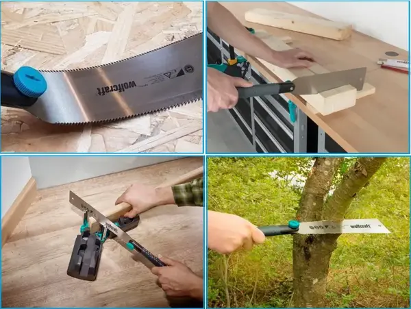Японская ножовка по дереву Wolfcraft