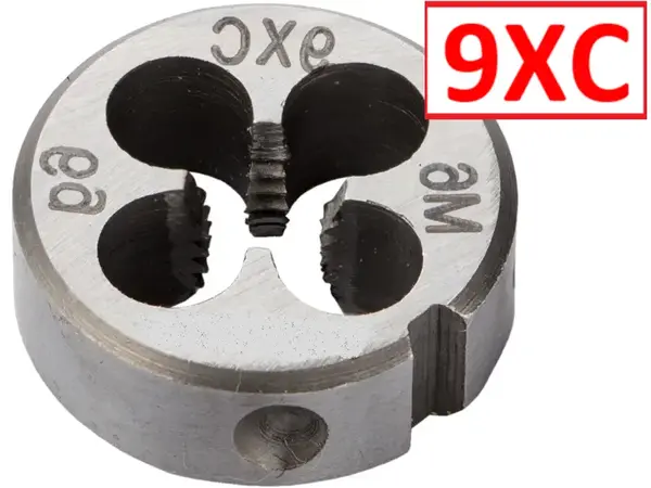 Плашка 9ХС M6x1мм