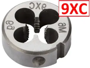 Плашка 9ХС M6x1мм